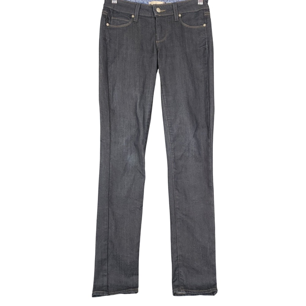 Paige Skyline Ankle Peg Jeans Dark Wash Denim‎ Women's Size 25